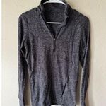 Lululemon Dark Gray Half Zipper Sweatshirt Size 8 Photo 0