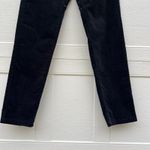 J. McLaughlin  Watson Velvet Jeans Slim Leg Pants Black Size 6 Photo 3