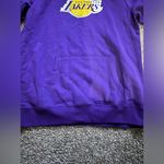 Halara Los Angeles Lakers‎ Hoodie Purple Pullover NBA Basketball Graphic Sweatshirt Photo 2