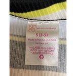 No Boundaries  Multicolor Striped Sleeveless Rib Knit Mini Sweater Tank Dress S Photo 2