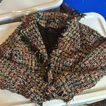 fab'rik Fab’rik Multicolor Tweed Cropped Blazer Jacket Photo 1