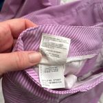 Puma women trousers orchid bloom stretch stripe pockets size 6 Photo 9