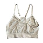 Ryka Sports Bra Women's M White V Neck Racerback Low Impact Activewear Unpadded Photo 7