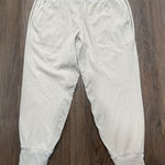 Athleta  Cream Venice Jogger Pants Large Photo 0