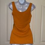 Time and Tru Ribbed Tank Top Orange Size M Photo 4