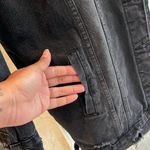 SheIn  distressed denim jacket size Large Photo 7