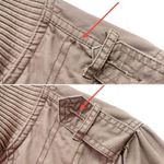 Aeropostale VTG Y2K Short Sleeve Utility Jacket Brown Zip Front Size Large 2000s Photo 6