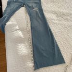 Tinseltown  High Rise pull on raw hem flare jeans Photo 6