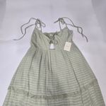 Tularosa  Frankie Midi Dress in Sage Green XL Photo 4