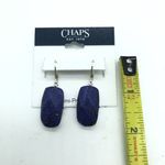 CHAPS  Semi-Precious Stone Blue Dangle Earrings Photo 1