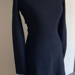 ALC Frank ALC x‎ Barney's New York Black Long Sleeve Stretchy Dress Size S Photo 0