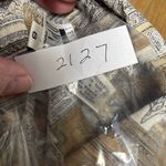 Leslie Fay  size 8 vintage silky tie at waist top. Oversized. Photo 9