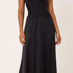 Elie Tahari Ellie Tahari 100% Silk Black Maxi Formal Dress Photo 0