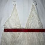 Diane Von Furstenberg Rare 70’s  Nylon/Lace Tie Sheer Lace Sexy Maxi Size Medium Photo 4
