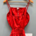 Mikoh Tansy Cutout Maxi Dress in Poppy Red XL Photo 4