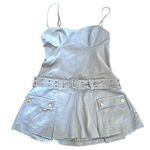 Lovers + Friends  - Remy Belted Mini Dress in Blue Photo 0