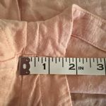 Parke‎ Shorts Womens Large Peach 100% Linen Lightweight Summer Casual Zip Photo 5