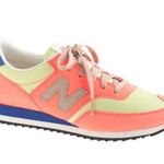 New Balance  620 Coral and Lime Neon Sneakers Sz 7 Photo 0