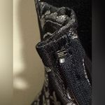 EUC Bari Jay Gray and Silver Elegant Corset Dress size 3 Photo 8