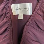 Katie May NWT Revolve  Never Cross Jumpsuit Split Leg Women's Burgundy XL $275 Photo 4