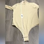 Athleta  x Alicia Keys Inner Strength Long Sleeve Gold‎ Metallic Bodysuit Size S Photo 9