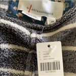 Anthropologie Dark Blue White Stripe Pullover Sweater Size XS New NWT RARE HTF Photo 9