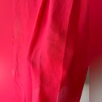 Elie Tahari Silk Sleeveless V Neck Mesh Top in Pink Women's Size S Photo 6