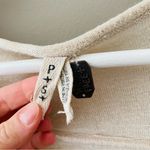 Free People  Long Sleeve Top Cream Sz Small Photo 3