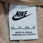 Nike WOMEN'S SPORTSWEAR STYLE FLEECE HIGH-WAISTED CURVE TAN SWEATPANTS size XS Photo 4