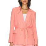 Free People Olivia Blazer in Strawberry Colada Size Medium Photo 7