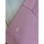 Everlane  Organic Cotton Polo Shirt Dress Lavender Purple XS Embroidered E Logo Photo 3