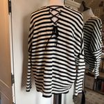 Ana A New Approach A New Approach Large Striped Sweater Photo 2