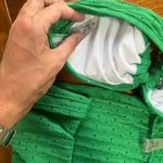 SheIn Green Strapless Bikini Set with Top and tie Bottoms. Size medium Photo 7