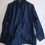 L.L.Bean Rain Coat Navy Blue  Medium Photo 0