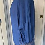 XCVI Mindset by  Blue Dolman Fringe Lagonlook Boho Minimalist Top Photo 1