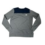 The North Face  Grey Fleece Lined Mid Layer‎ Pullover Top LARGE Gorpcore Casual Photo 1