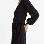Madewell  Texture & Thread Long-Sleeve Side-Tie Dress Photo 1