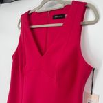 Ivanka Trump Dress Sz 16 Hot Pink Studded Box Pleats Officewear Elegant Modern Photo 3