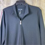 AQUA Sports Black Large Front Zippered Lightweight Jacket with Pockets N… Photo 4