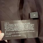 Theory NWOT Women's Blue Dover Windowpane Plaid Single-Breasted Blazer Photo 5