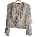 Majorelle  Revolve Cambridge Misty Purple Ruffle Top Photo 1