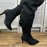 Torrid Knit Stiletto Over the Knee Boot Black-6WW Photo 0