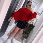 Elodie Red Sweater Photo 0