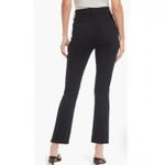 Mother High Waist Rider Ankle Kick Flare Not Guilty Black Jean 29 Photo 2
