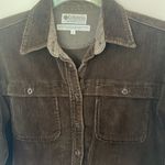 Columbia  Brown Corduroy Shacket Small Photo 2