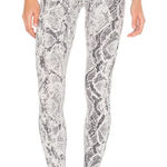 Alo Yoga Snakeskin Print High Waist Leggings Women's Size Small Photo 0