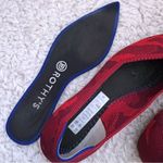 Rothy's  The Point Shoes in Red Chilli Camo Sz 8 ballet flats retired Photo 8