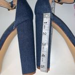 Liliana  Denim Open Toe Heels Women’s Size 10 Photo 2