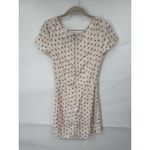 Reformation Lucinda Dress Women 8 Ivory Ditsy Floral Babydoll Prairie Coquette Photo 3