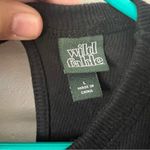 Wild Fable  Black Ribbed T Shirt Size Large Photo 5